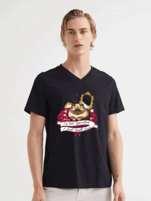 I'm Not Spoiled Just Well Loved Cat Shirt  Cute Persian Kitten Tee T-Shirt