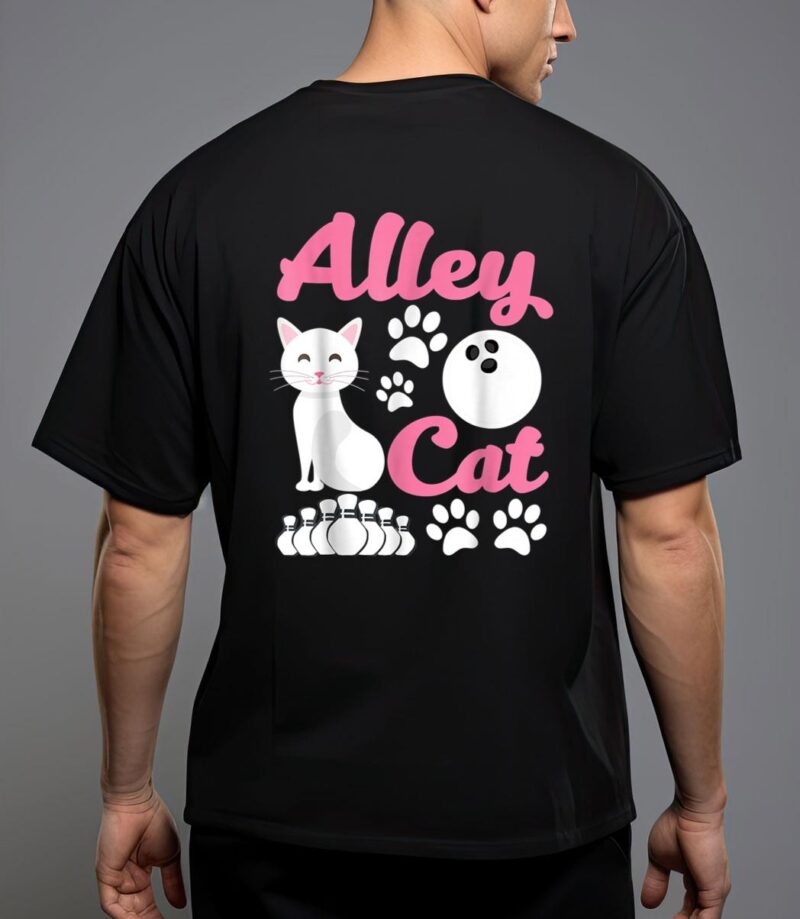 Alley c.at - funny bowling t-shirt T-Shirt
