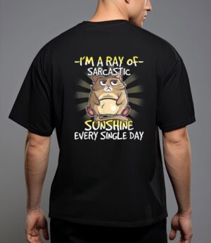 Cat i m a ray of sarcastic sunshine every single day t-shirt T-Shirt