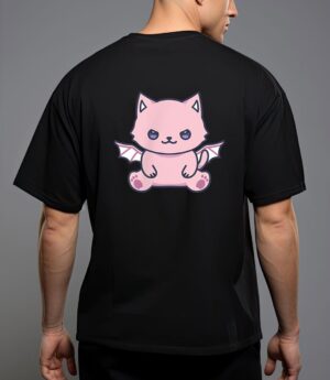 Cat pastel goth cute kawaii aesthetic lover owner spooky t-shirt T-Shirt