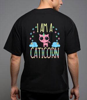 Caticorn half unicorn half cat cute t-shirt T-Shirt