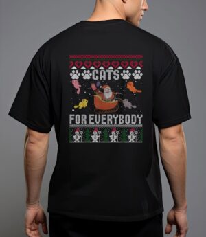Cats for everybody christmas cute cat lover t-shirt T-Shirt