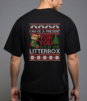 Christmas cat shirt - have a present for you ugly sweater t-shirt T-Shirt