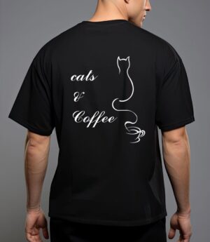 Cute cats and coffee t-shirt T-Shirt