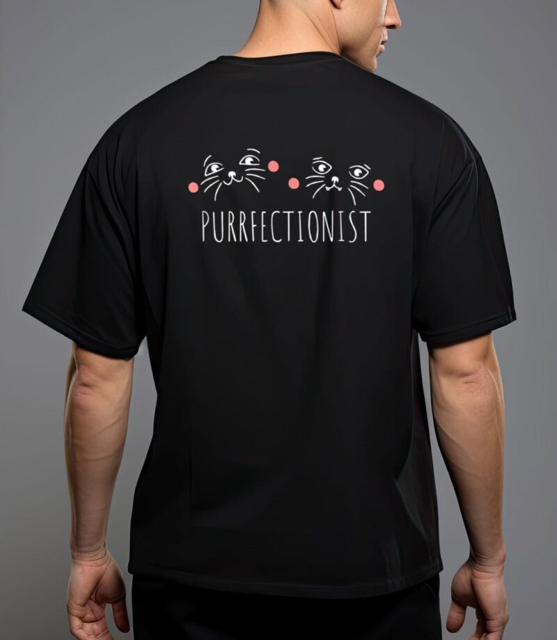Cute purrfectionist cat gift t-shirt T-Shirt