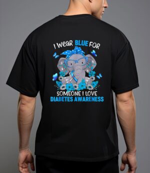 Diabetic life cycle diabetes awareness cat costume t-shirt T-Shirt