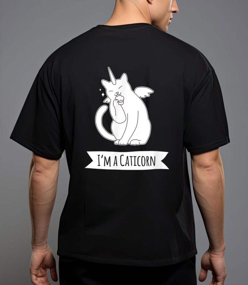 I m a caticorn funny unicorn cat caticorn gift love my cat t-shirt T-Shirt