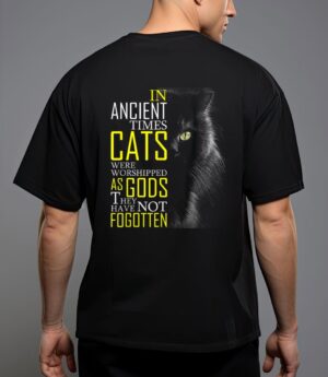 In ancient imes cats were worshipped as gods cat t-shirt T-Shirt
