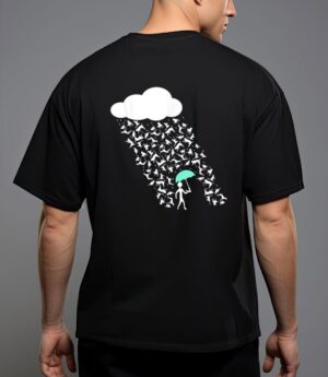 It's raining cats and dogs cute funny canine feline lover t-shirt T-Shirt