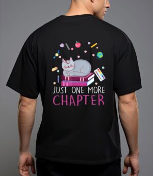 Lovely kitten book and cat lover one more chapter t-shirt T-Shirt