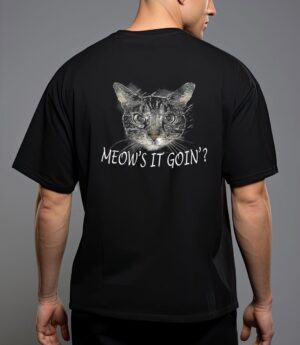 Meow cat - meow's it going funny cool t-shirt T-Shirt