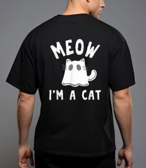 Meow i m a cat halloween costume t-shirt T-Shirt