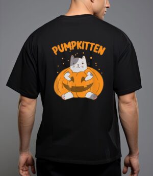 Pumpkitten halloween 2022 group funny pumpkin and cat t-shirt T-Shirt