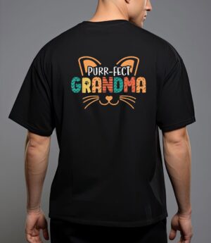 Purr-fect cat grandma cats lover t-shirt T-Shirt