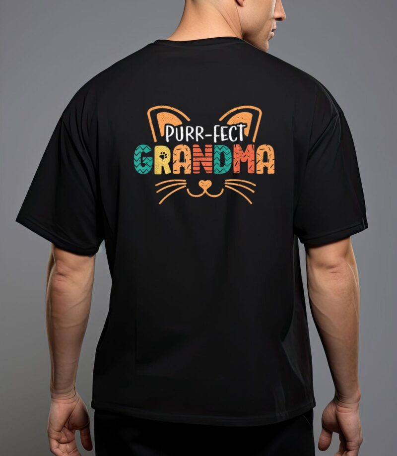 Purr-fect cat grandma cats lover t-shirt T-Shirt