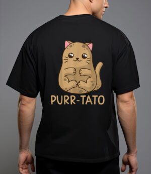 Purrtato cat potato cat lover idaho potatoes t-shirt T-Shirt