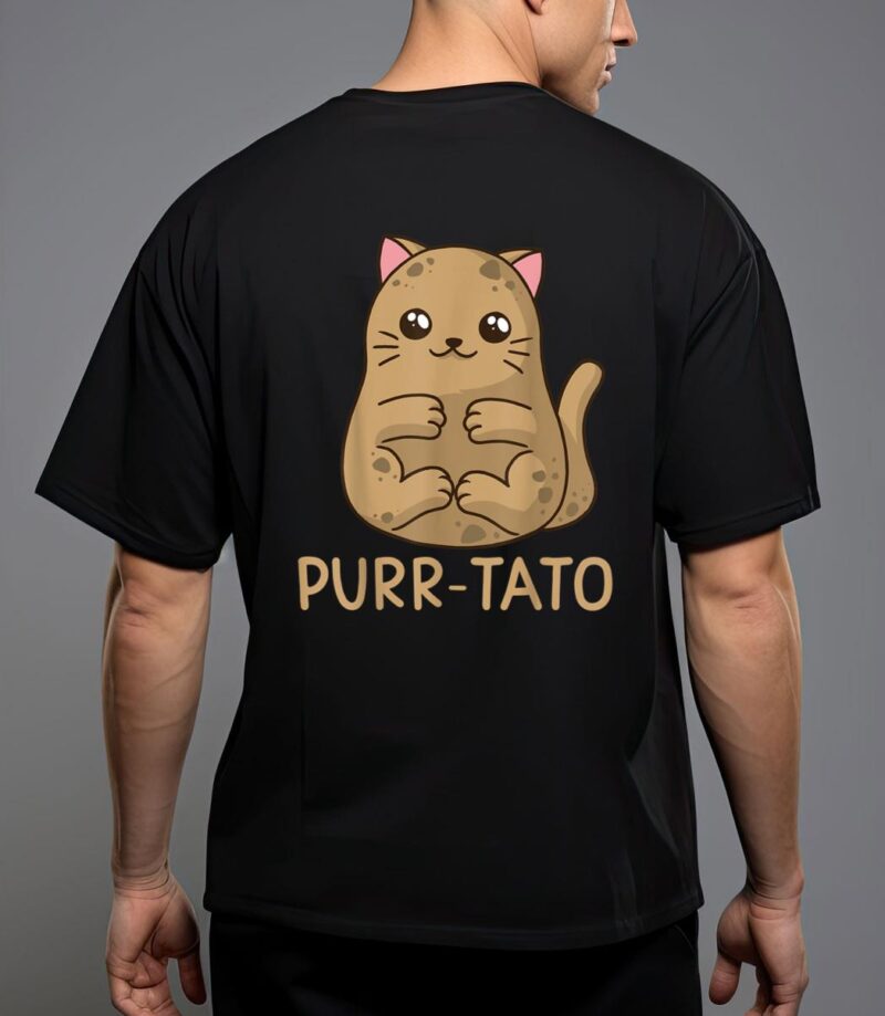 Purrtato cat potato cat lover idaho potatoes t-shirt T-Shirt