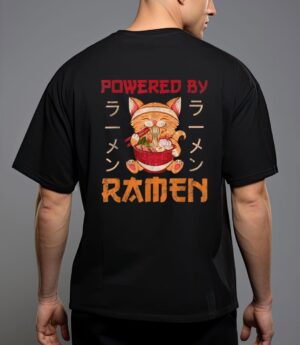 Ramen cat kawaii anime japanese food gift t-shirt T-Shirt