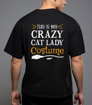 This is my crazy cat lady costume funny halloween cat lover t-shirt T-Shirt